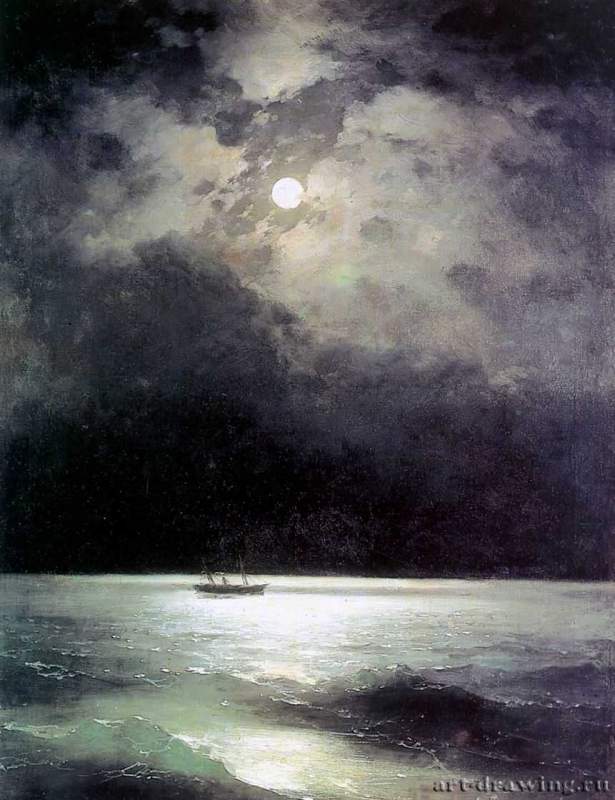 Черное море ночью. 1870 - Black Sea at night. 1870
100 х 76 смХолст, маслоРомантизм, реализмРоссияОдесса. Одесский художественный музей